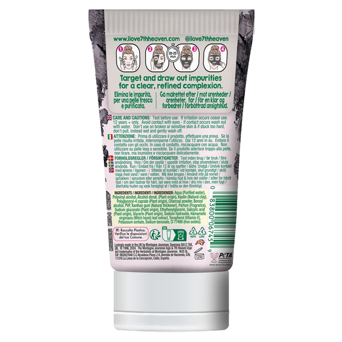Exfoliërende en reinigende maskers